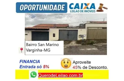 Casa com 2 quartos à venda na Rua Luiz Rossignoli, San Marino, Varginha