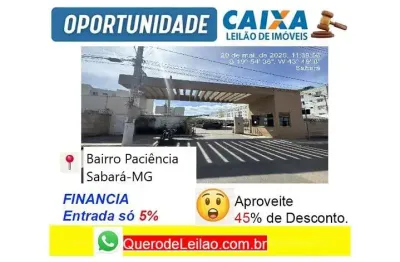 Apartamento com 2 quartos à venda na Avenida Albert Scharle, Paciência, Sabará