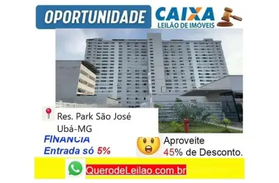 Apartamento com 2 quartos à venda na Rua José Vieira de Almeida, Residencial São José, Ubá