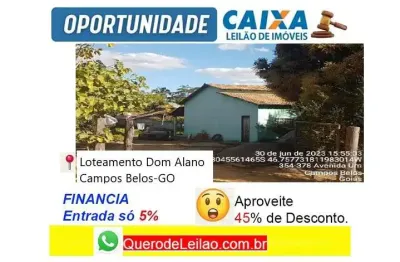 Casa com 2 quartos à venda no Centro, Campos Belos 