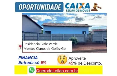 Casa com 3 quartos à venda no Centro, Montes Claros de Goiás 