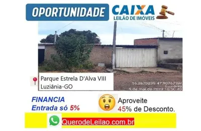 Casa com 2 quartos à venda na Quadra Quadra 119, Parque Estrela Dalva VIII, Luziânia