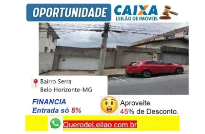 Casa com 4 quartos à venda na Rua Doutor Alípio Goulart, Serra, Belo Horizonte