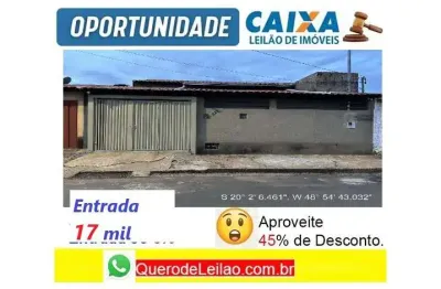 Casa com 2 quartos à venda na Rua Eleuza Bandeira Da Silva, Ipê Amarelo, Frutal
