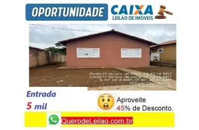 Casa com 2 quartos à venda na Rua João Ferreira Dos Santos, Andorinhas, Presidente Olegário