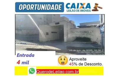 Apartamento com 2 quartos à venda na Avenida Capitão Eduardo, Santa Rita, Santa Luzia