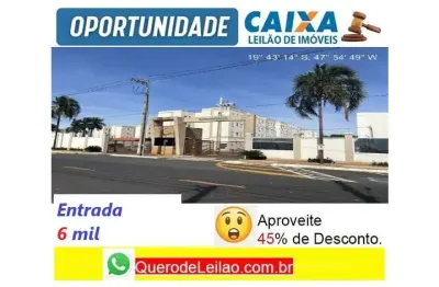 Apartamento com 2 quartos à venda na Rua Outono, Vila Arquelau, Uberaba