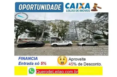 Apartamento com 1 quarto à venda na Rua Professor João de Souza Ribeiro, Humaitá, Porto Alegre