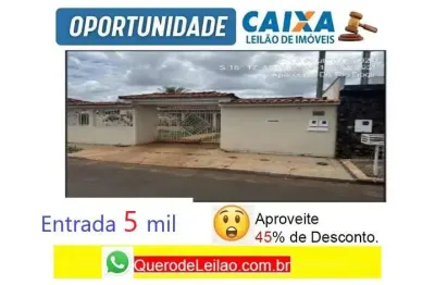 Casa com 2 quartos à venda na Rua Adalto Fernandes, Setor Central, Aparecida do Rio Doce