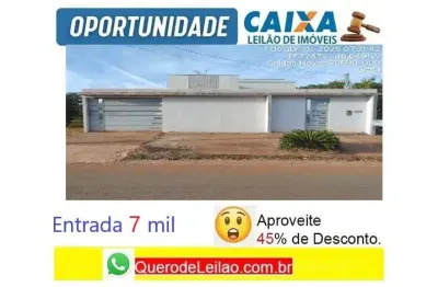 Casa com 2 quartos à venda na Avenida 1, Mansões Recanto da Serra, Caldas Novas