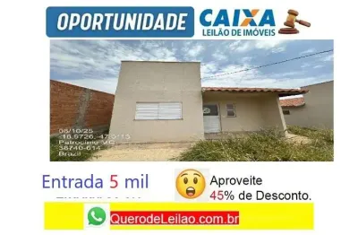 Casa com 2 quartos à venda na Rua Antonio Carlos De Almeida, Padre Eustáquio, Patrocínio