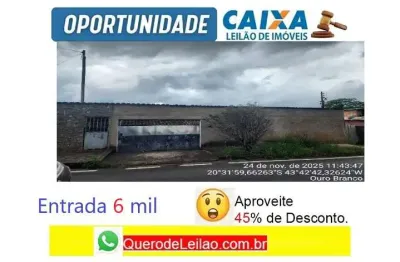 Casa com 2 quartos à venda na Rua Santa Rita, Primeiro de Maio, Ouro Branco