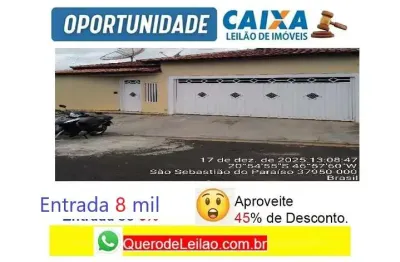 Casa com 2 quartos à venda na Rua ÂNgelo Tubaldini, Jardim Planalto, São Sebastião do Paraíso