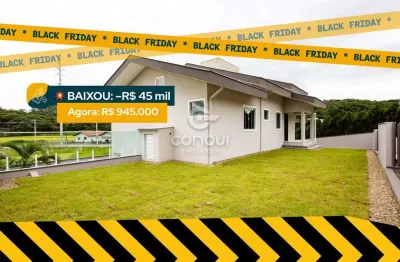 Casa com 4 quartos à venda na artur sardagna, 85, caixa d'água, guaramirim, 189 m2 por r$ 945.000