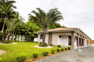 Casa com 4 quartos à venda na artur sardagna, 79, caixa d'água, guaramirim, 313 m2 por r$ 1.490.000