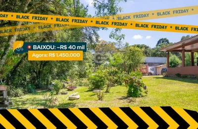 Chácara / sítio com 3 quartos à venda na emerson greboge, 984, colônia murici, são josé dos pinhais, 5000 m2 por r$ 1.450.000