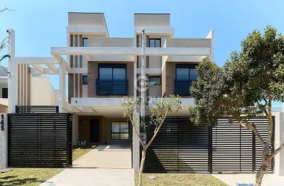 Casa em condomínio fechado com 3 quartos à venda na rua francisco maravalhas, 145, jardim das américas, curitiba, 130 m2 por r$ 930.000