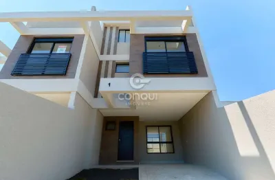 Casa em condomínio fechado com 3 quartos à venda na rua francisco maravalhas, 145, jardim das américas, curitiba, 130 m2 por r$ 930.000