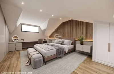 Casa em condomínio fechado com 3 quartos à venda na rua jundiaí do sul, 150, sítio cercado, curitiba, 160 m2 por r$ 575.000