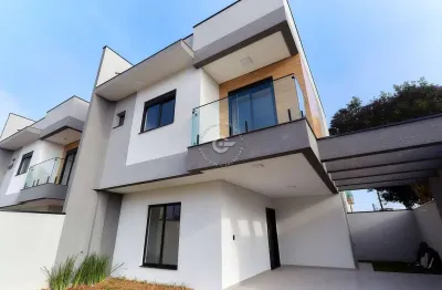 Casa com 3 quartos à venda na rua joão batista follador, 30, boneca do iguaçu, são josé dos pinhais, 189 m2 por r$ 998.000