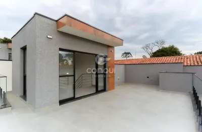 Casa com 3 quartos à venda na travessa ferreira, 20, uberaba, curitiba, 135 m2 por r$ 799.000