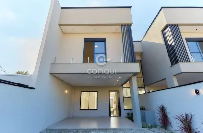 Casa com 3 quartos à venda na charles darwin, 58, aristocrata, são josé dos pinhais, 170 m2 por r$ 1.250.000