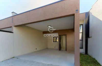 Casa com 3 quartos à venda na rua francisco beltrão, 271, cidade jardim, são josé dos pinhais, 108 m2 por r$ 650.000