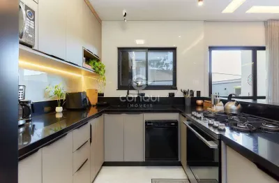 Casa em condomínio fechado com 3 quartos à venda na rua manoel martins, 905, costeira, são josé dos pinhais, 147 m2 por r$ 1.099.000