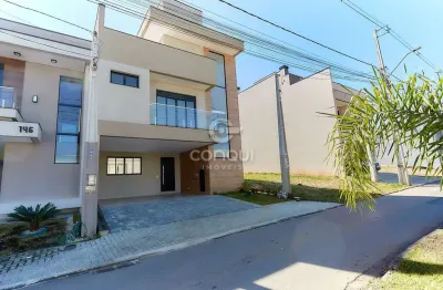 Casa em condomínio fechado com 3 quartos à venda na rua regina stuzinski ramos, 40, costeira, são josé dos pinhais, 155 m2 por r$ 980.000