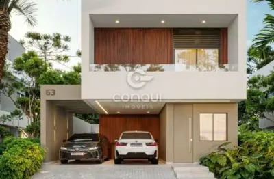 Casa em condomínio fechado com 3 quartos à venda na rua regina stuzinski ramos, 40, costeira, são josé dos pinhais, 136 m2 por r$ 899.000