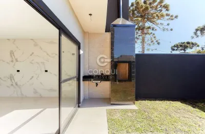 Casa em condomínio fechado com 3 quartos à venda na rua manoel martins, 905, costeira, são josé dos pinhais, 160 m2 por r$ 1.050.000