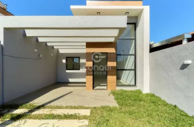 Casa com 3 quartos à venda na otávio claudino de camargo, 576, cruzeiro, são josé dos pinhais, 92 m2 por r$ 749.000
