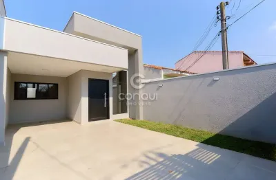 Casa com 3 quartos à venda na rua josé dornelles, 715, parque da fonte, são josé dos pinhais, 97 m2 por r$ 679.000