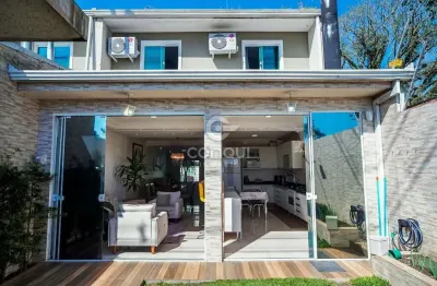 Casa em condomínio fechado com 3 quartos à venda na rua heitor berleze, 36, costeira, são josé dos pinhais, 113 m2 por r$ 789.000