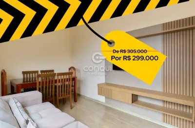 Apartamento com 2 quartos à venda na rua ernesto germano hoppe, 741, pedro moro, são josé dos pinhais, 52 m2 por r$ 299.000