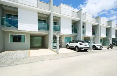 Casa em condomínio fechado com 3 quartos à venda na rua elvira zagonel kozlovski, 80, pedro moro, são josé dos pinhais, 126 m2 por r$ 875.000