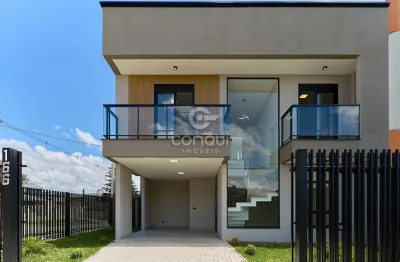 Casa com 3 quartos à venda na lourival belmiro berti, 166, cidade jardim, são josé dos pinhais, 125 m2 por r$ 999.000