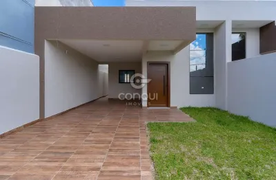 Casa com 3 quartos à venda na Rua Francisco Alves, 753, Parque da Fonte, São José dos Pinhais, 104 m2 por R$ 729.000