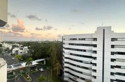 Venda de 1/4  mobiliado em alphaville i, acabamento e móveis diferenciados