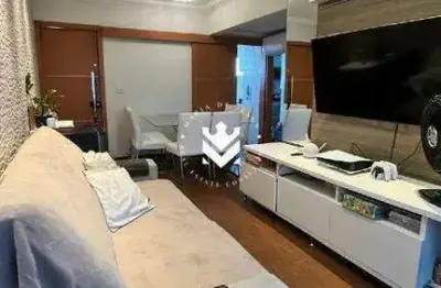 Apartamento 3 quartos reformado com varanda gourmet - campo grande por 400 mil