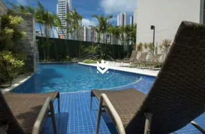 Alugo apartemento mobiliado, andar alto, pronto para morar em boa viagem