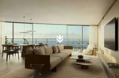 Apartamento no novo cais com 03 suítes e 165,34m² da moura dubeux