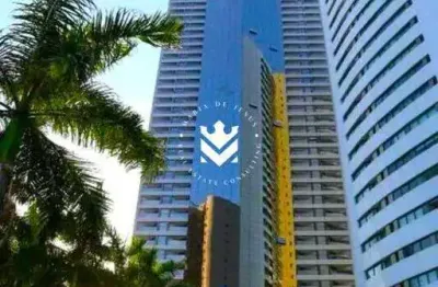 Flat mobiliado no transameriaca na avenida boa viagem para venda