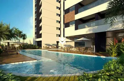 Lançamento! apartamento com 2 quartos a venda no cordeiro r$ 392.000,00