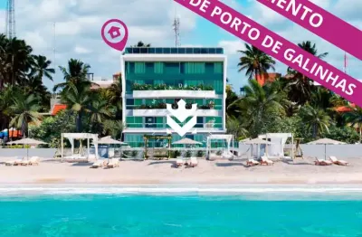 Oportunidade beira-mar em porto de galinhas! poucas unidades para investir e ter rentabilidade em porto de galinhas