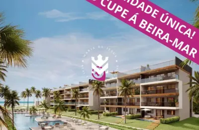 Oportunidade única! casas e apartamentos de 2 a 6 quartos na praia do cupe á beira-mar!