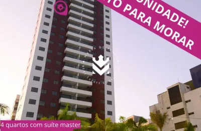 Última unidade! pronto para morar! apartamento frente mar com 4 quartos 134m² por apenas r$1.258.215,35