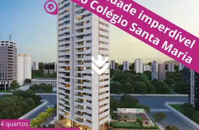 Localização privilegiada! apartamento com 4 quartos ao lado do colégio santa maria a partir de r$1.865.029,92