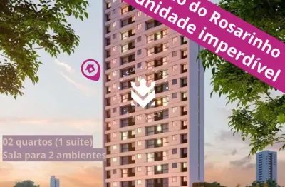 Lançamento, não perca essa oportunidade! o melhor 2 quartos do rosarinho a partir de r$525.000,00!!!!