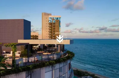 Última unidades! apartamentos de 3 ou 4 quartos com 131m² próximo aos colégios de boa viagem!